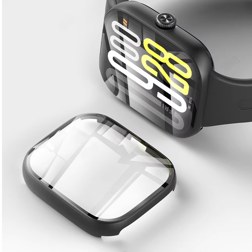 Smartwatch Watch Accessories For Women - Tempered Glass+Case For Xiaomi Redmi Watch