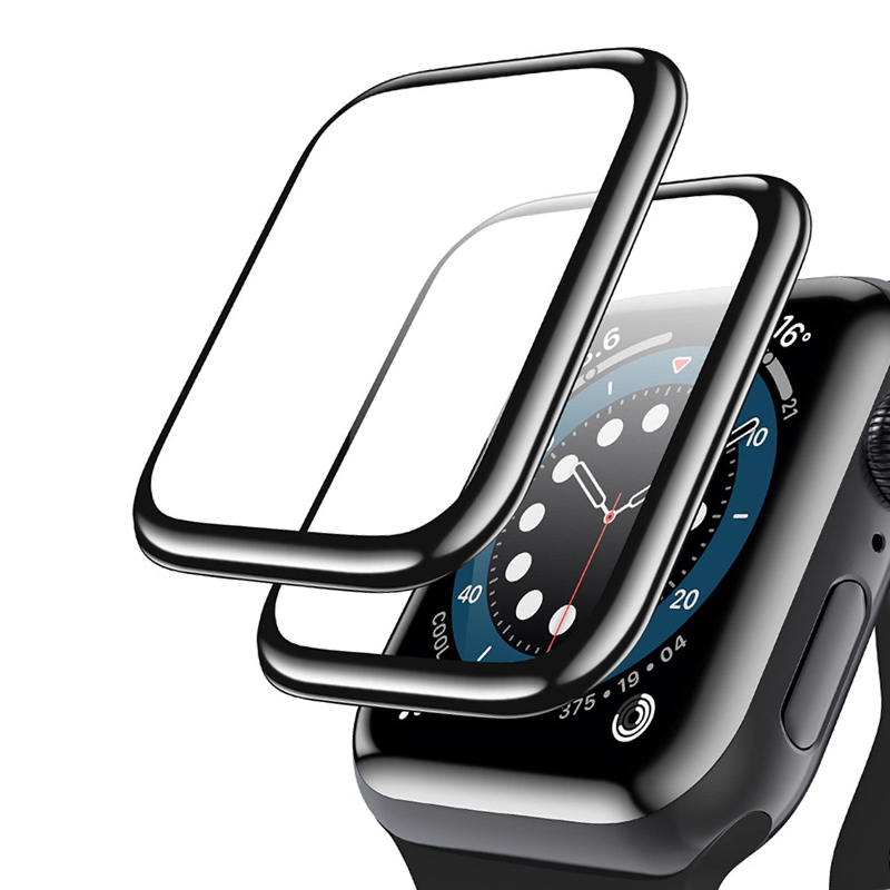 Watch Case Bumper - Soft Glass For Apple Watch Screen