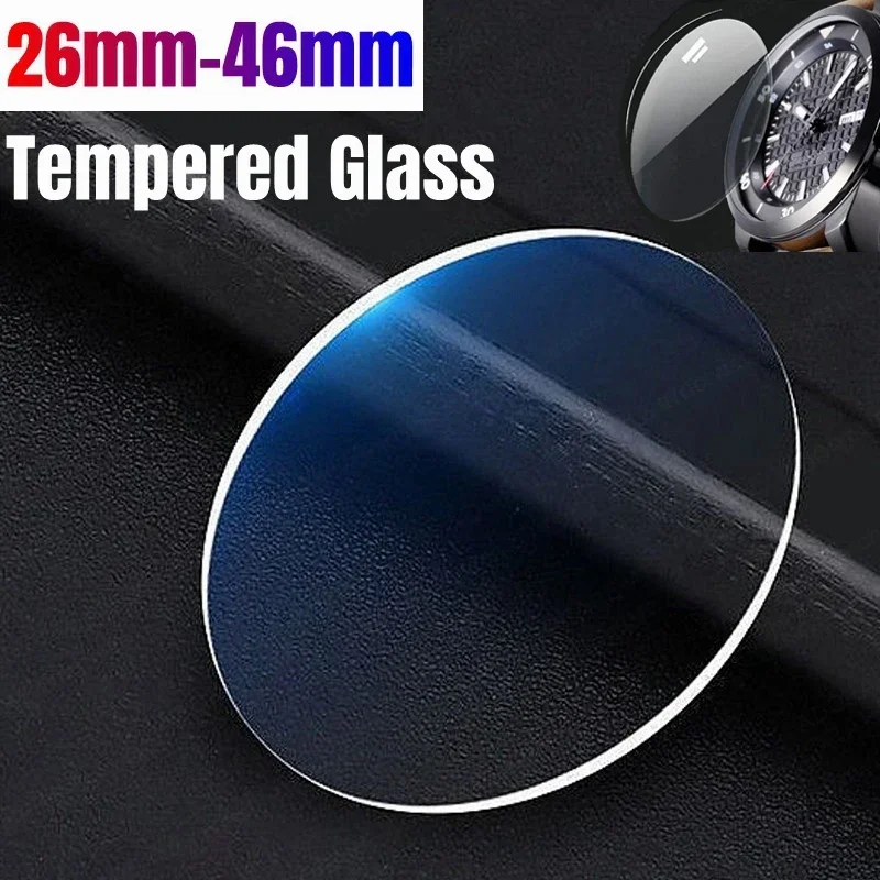 Watch Face Protector - 26-46mm Universal Tempered Glass Smartwatch Screen