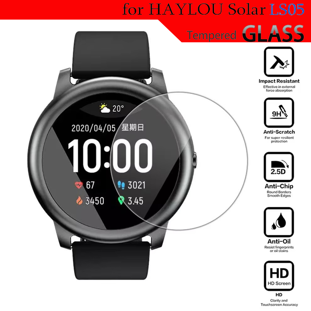 Smartwatch Ac - Tempered Glass For HayLou Solar LS05