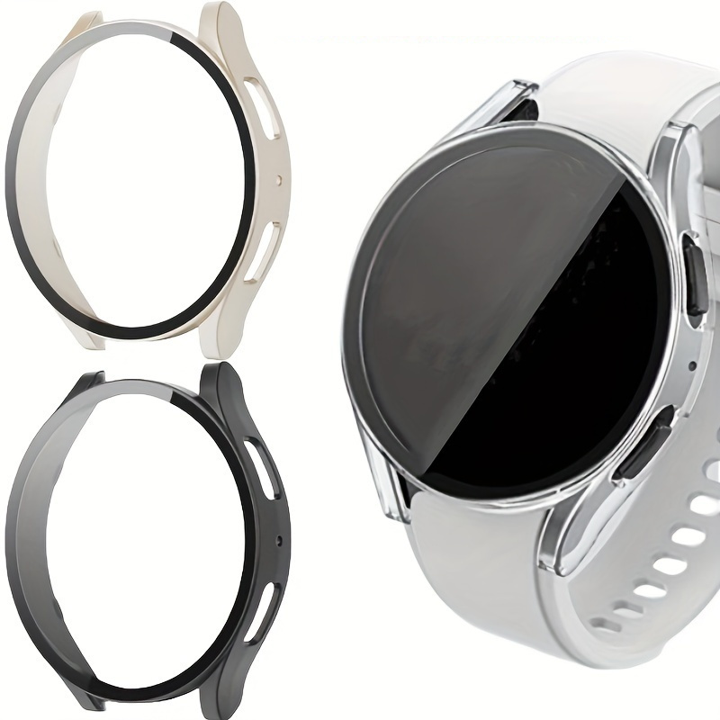 Accessories For Galaxy Watch 5 - Glass+Case for Samsung Galaxy Watch 7/6/5/4