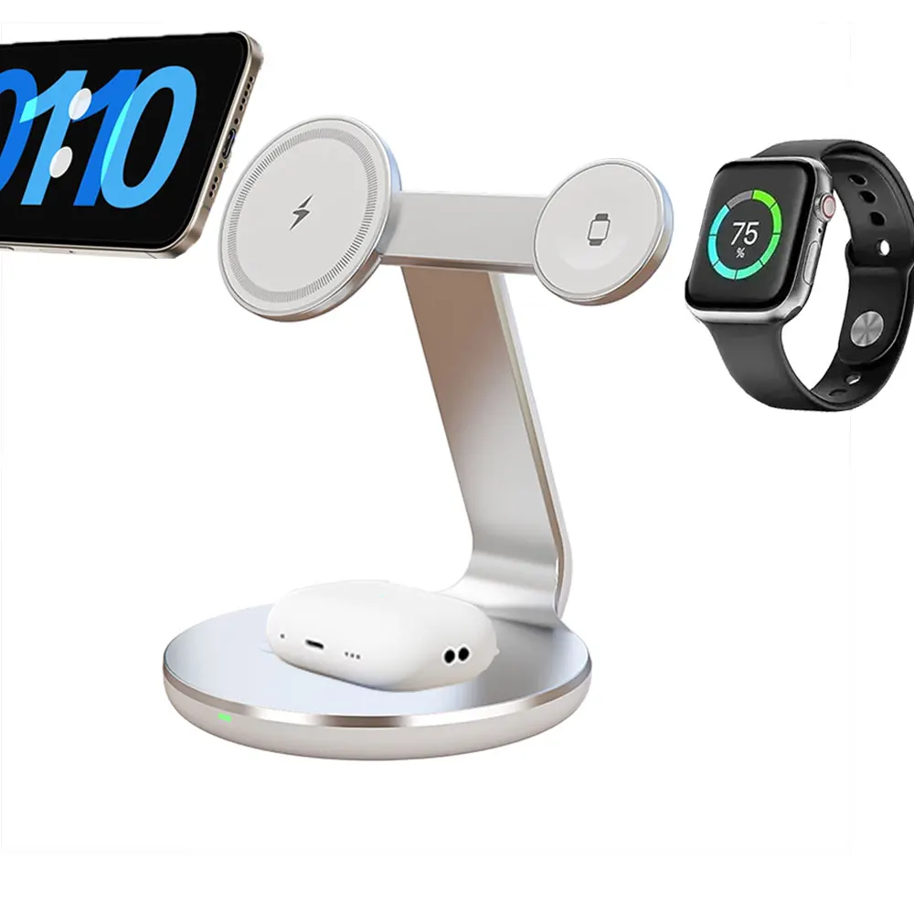 Smartwatch Ac - 3 in 1 Wireless Charger Stand