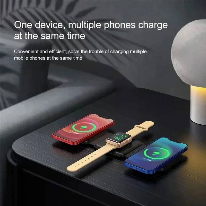 Smartwatch Ac - 3 In 1 Magnetic Portable Wireless