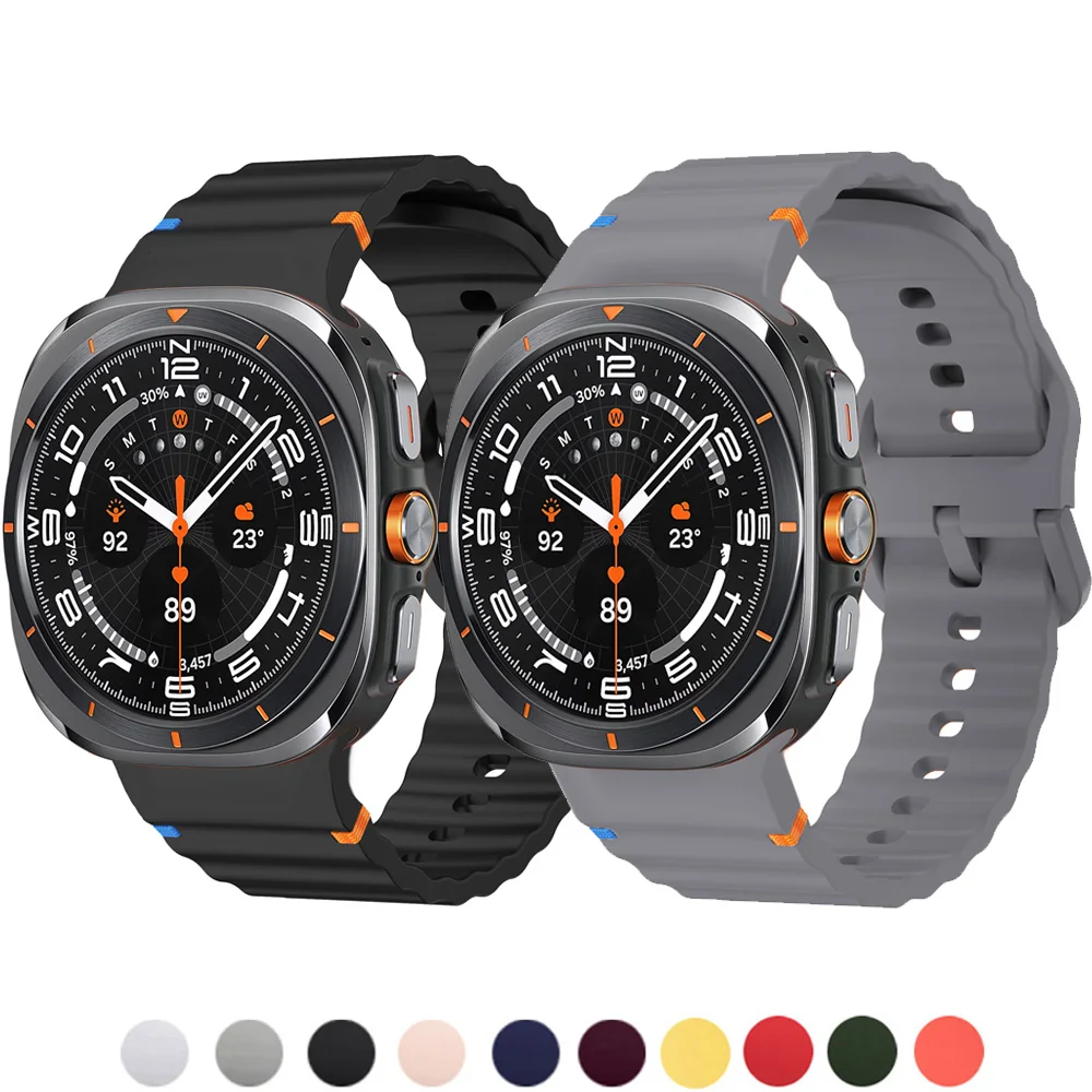 Samsung Smartwatch Ultra Accessories - Original Silicone Band for Samsung Galaxy