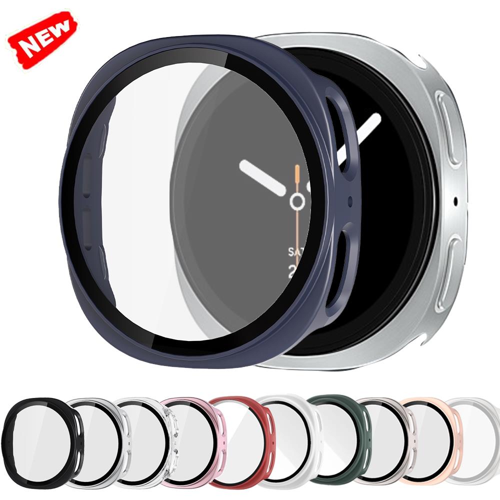Smartwatch Case - Tempered Glass+PC Case For Samsung Galaxy