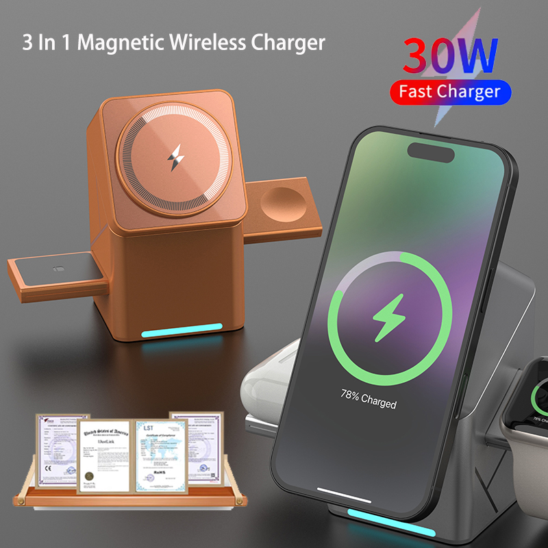 Smartwatch Touch - 15W 3 in 1 Multi-function Touch