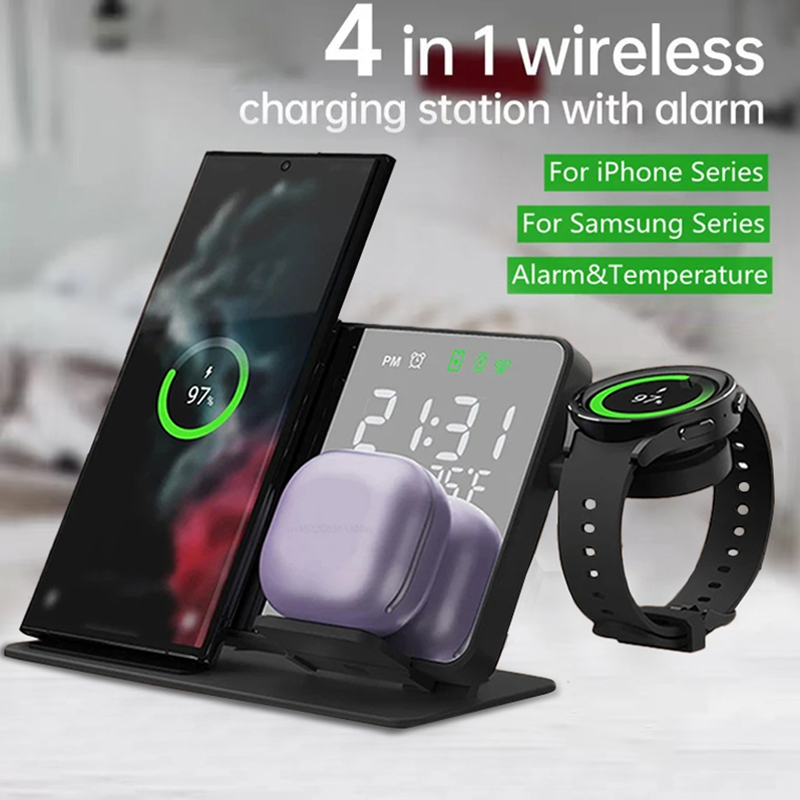 Wireless Charger Alarm Clock S - огляд і ціна Smartwatch Ac
