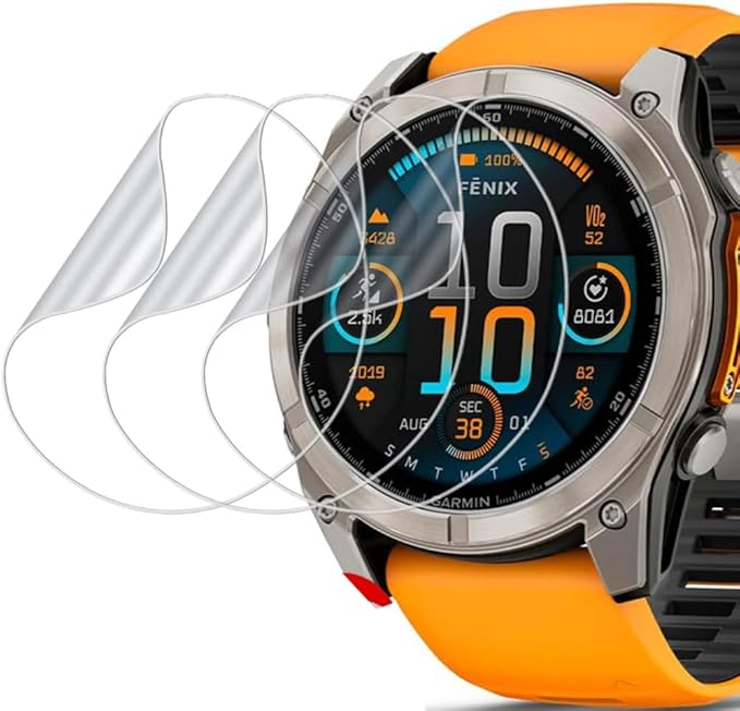 1-3Pcs Hydrogel Film For Garmi - огляд і ціна Watch Face Protector