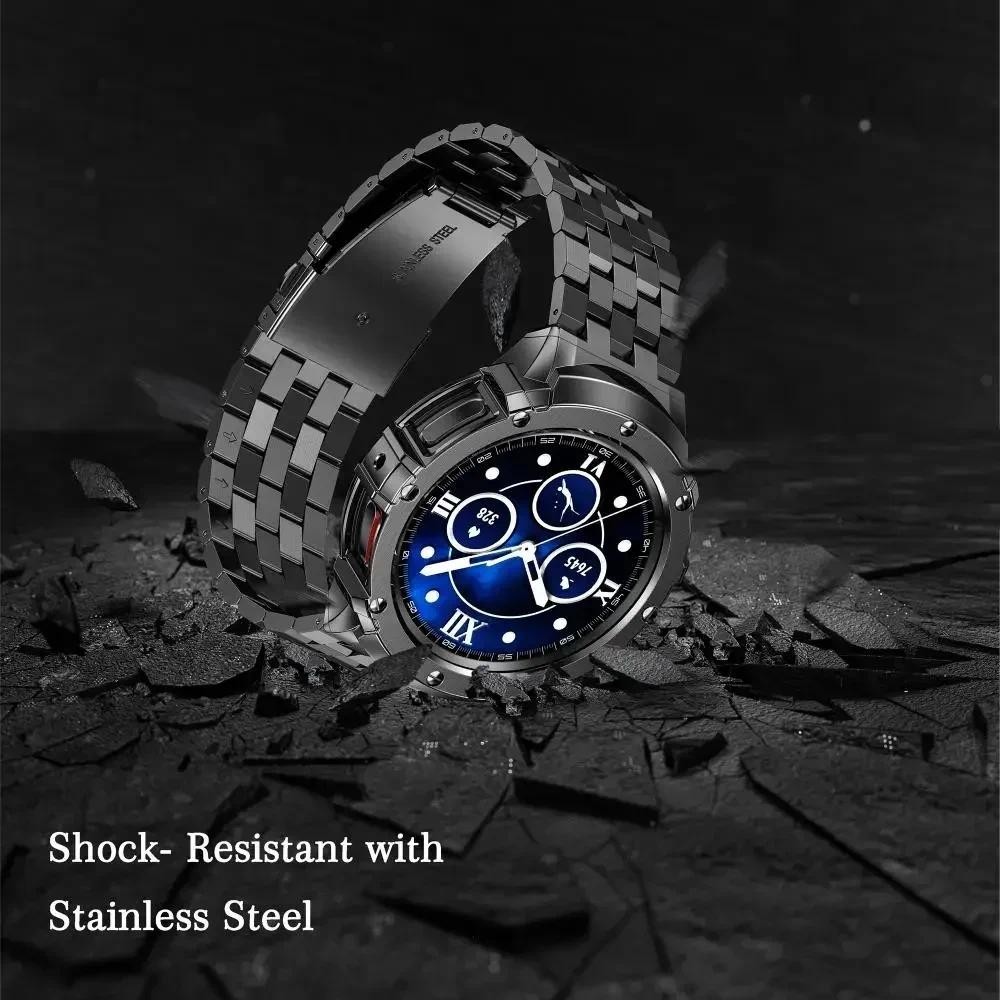 Stainless Steel Case+Band for  - огляд і ціна Accessories For Galaxy Watch 5