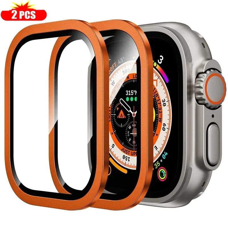 2PCS Titanium Metal Frame for  - огляд і ціна Smartwatch Watch Accessories For Women