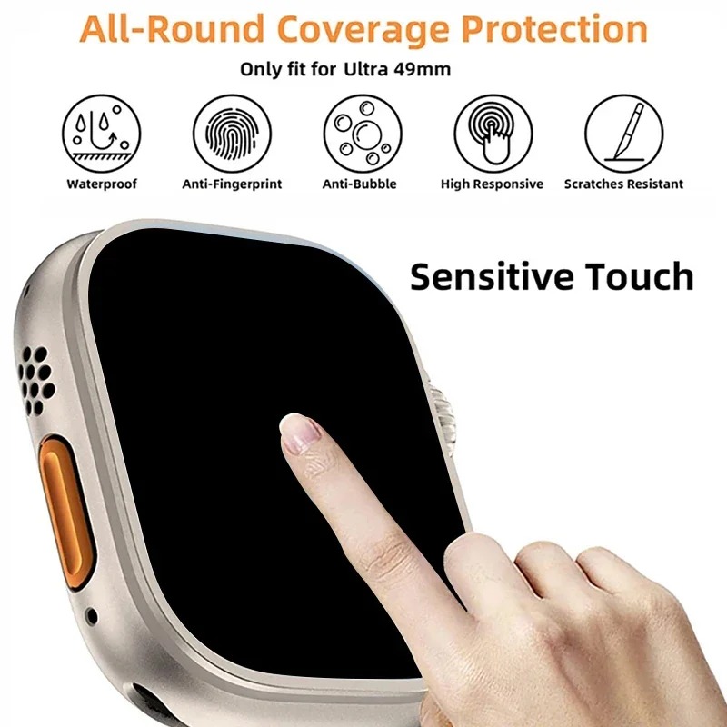 2Pcs 49mm For  Apple Watch Ult - огляд і ціна Watch Case Bumper