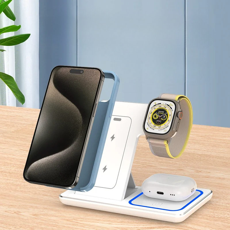 4 In 1 Wireless Charging Stati - огляд і ціна Smartwatch Ac