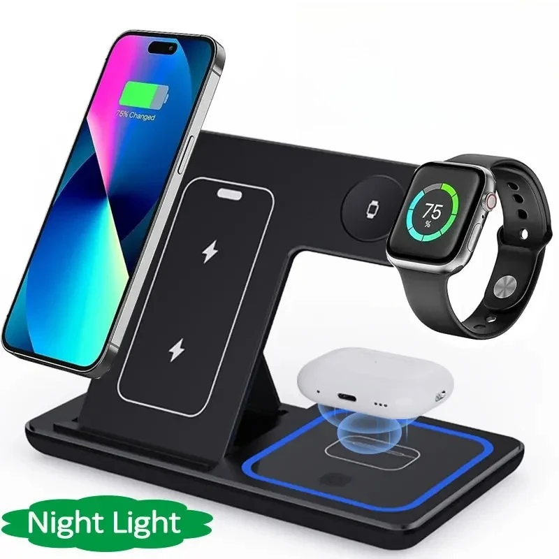 4 In 1 Wireless Charging Stati - огляд і ціна Smartwatch Ac