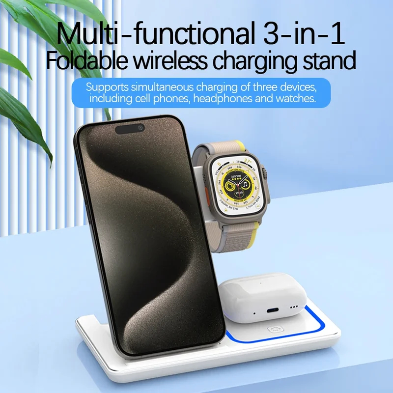 4 In 1 Wireless Charging Stati - огляд і ціна Smartwatch Ac