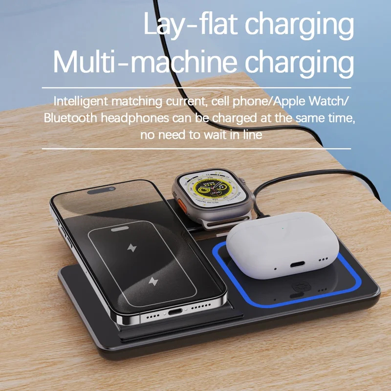 4 In 1 Wireless Charging Stati - огляд і ціна Smartwatch Ac