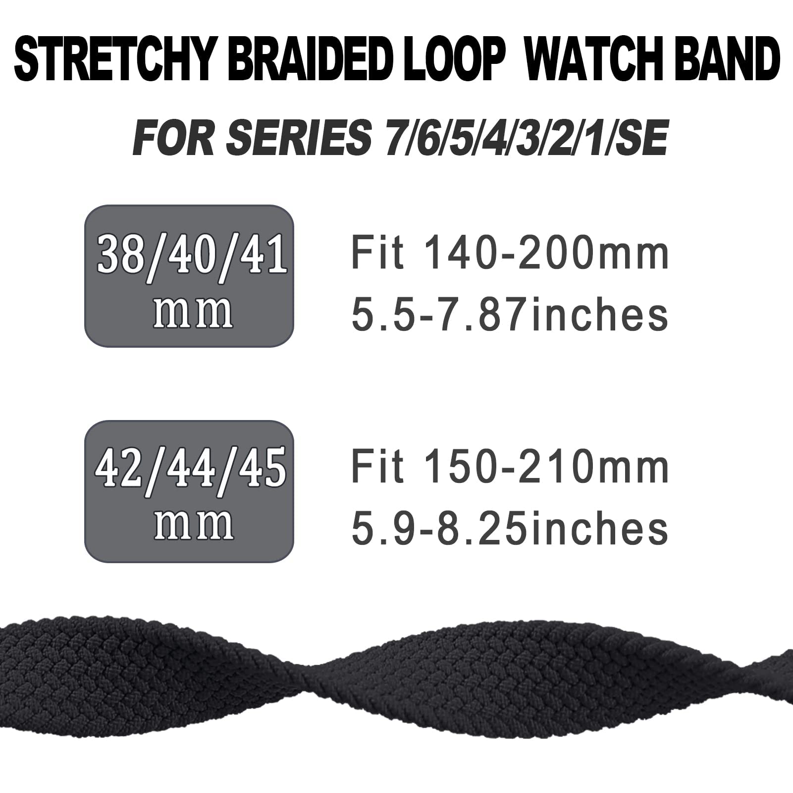Braided Solo Loop For Apple wa - огляд і ціна Smartwatch Watch Accessories For Women