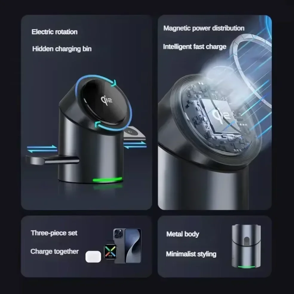 2026 Upgraded Touch Button Qi2 - огляд і ціна Smartwatch Touch