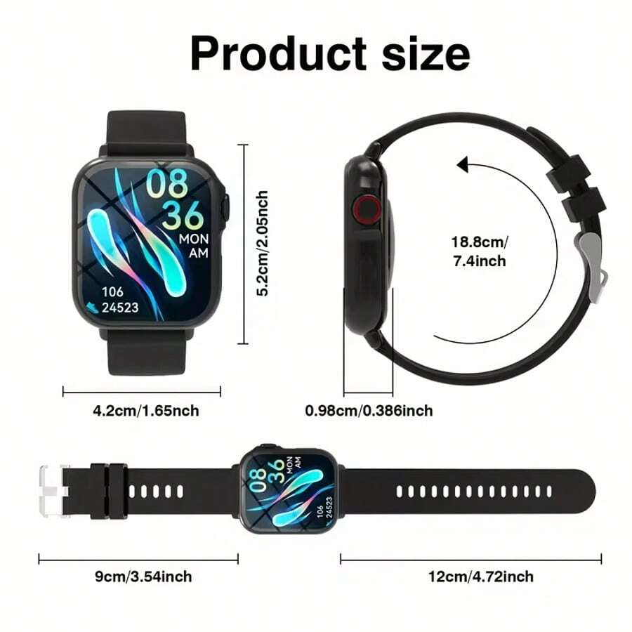 1pc 2025 Smartwatch With Full  - огляд і ціна Smartwatch Touch
