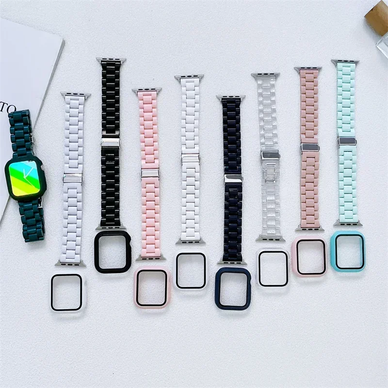 Watch strap+Case+glass For app - огляд і ціна Smartwatch Watch Accessories For Women
