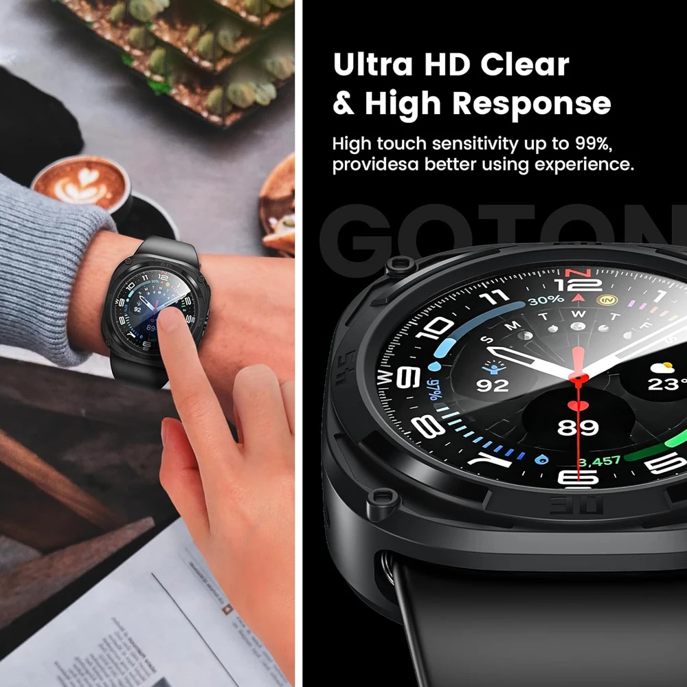 Glass+Cover for Samsung Galaxy - огляд і ціна Watch Case Bumper