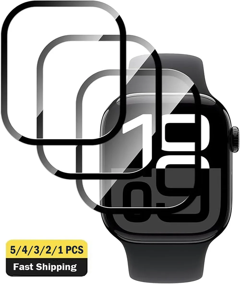 5PCS Screen Protector for Appl - огляд і ціна Watch Case Bumper