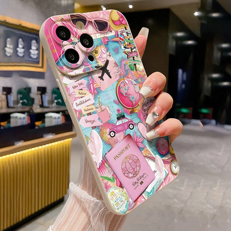 Travel Plane Printed Matte Ant - огляд і ціна Apple Iphone 16
