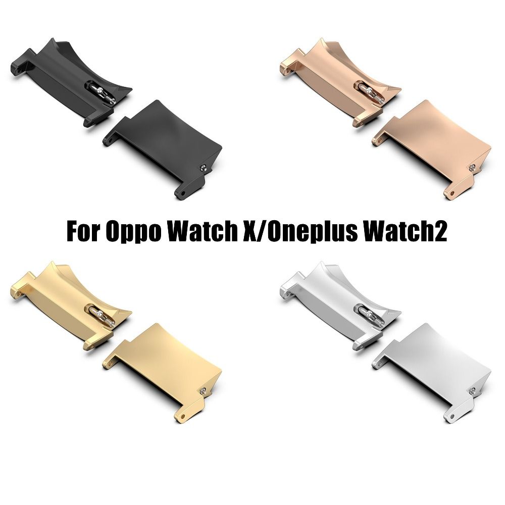 New 2Pcs Metal Strap Adapter W - огляд і ціна Smartwatch X