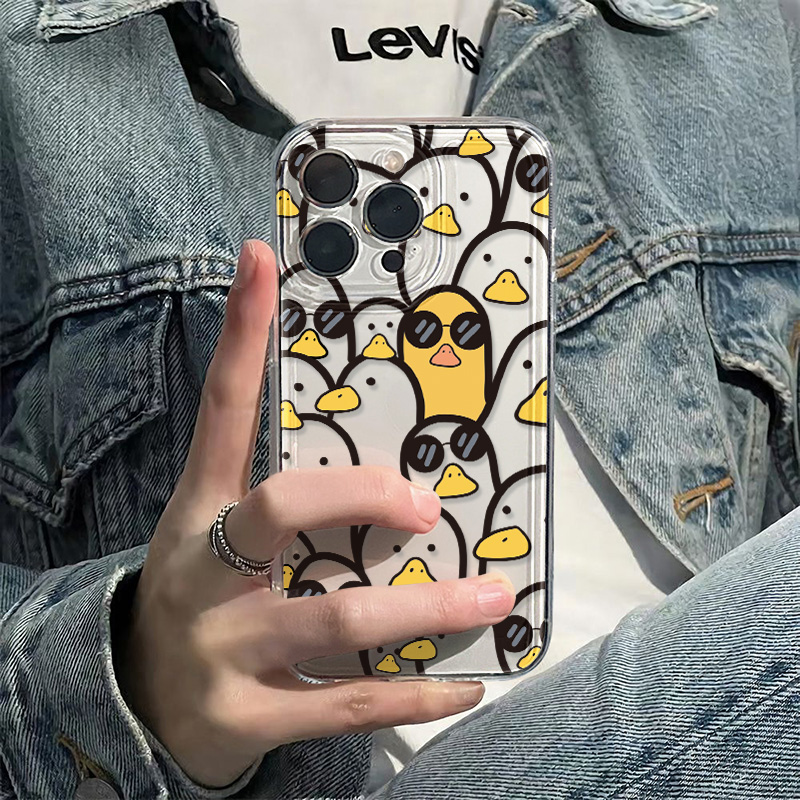 Cute Cartoon Duck Case Girls F - огляд і ціна Apple Iphone 16