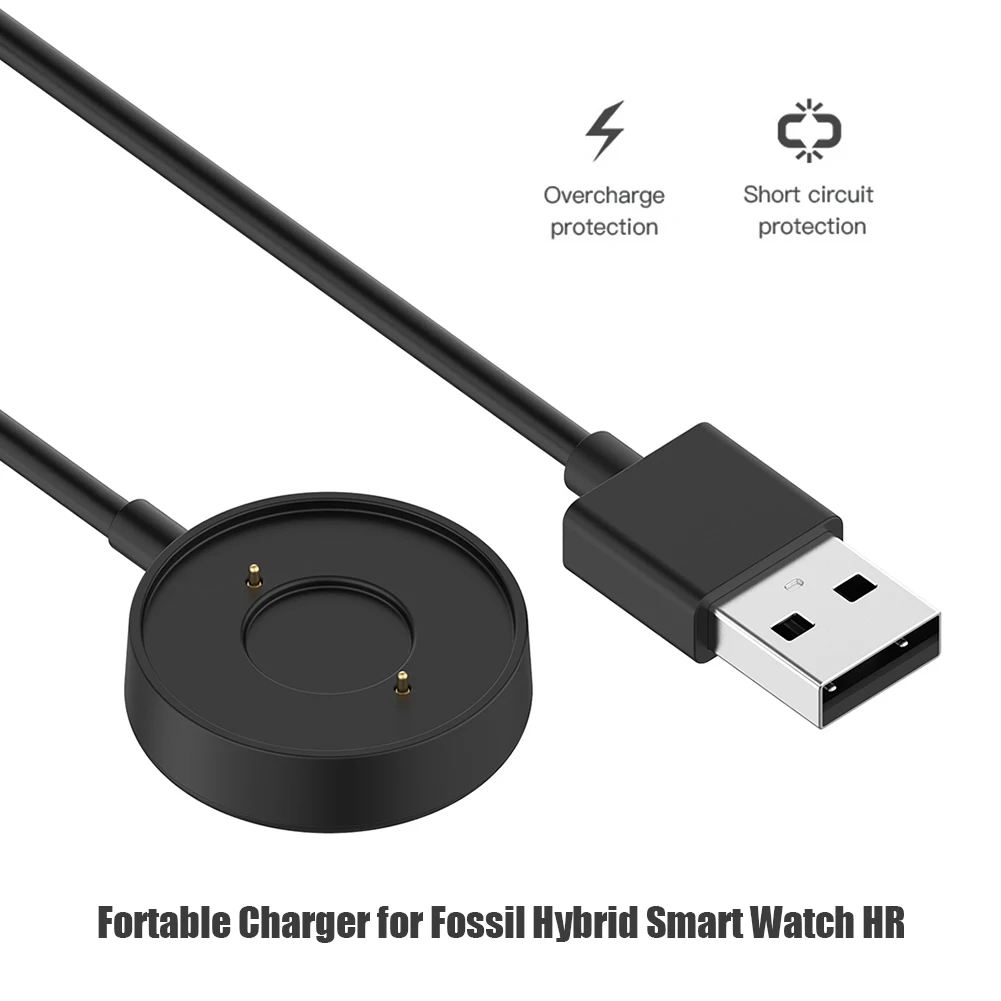 3 Feet Cable USB Charger Small - огляд і ціна Fossil Smartwatch Accessories