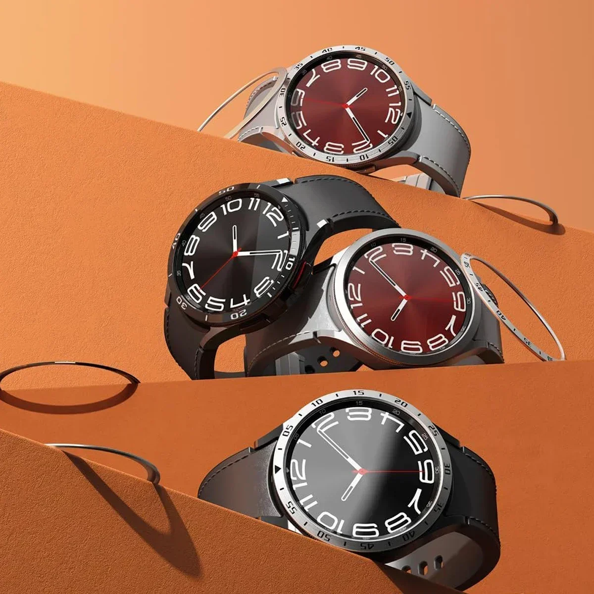 HOT Metal Bezel Ring For Samsu - огляд і ціна Accessories For Galaxy Watch 5
