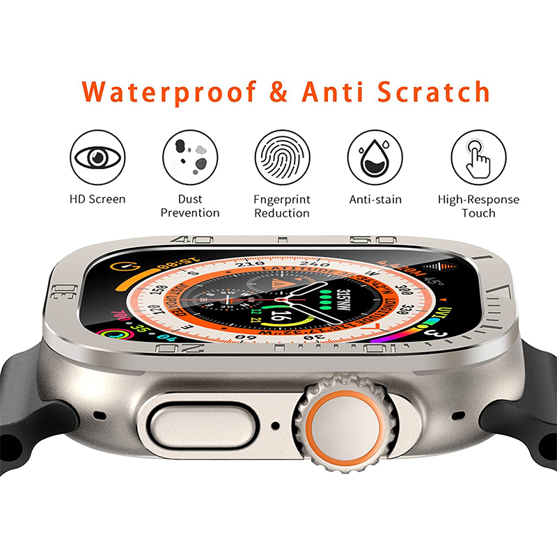 Tempered Glass for Apple Watch - огляд і ціна Watch Case Bumper