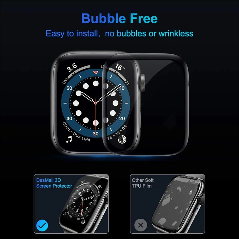Soft Glass For Apple Watch Scr - огляд і ціна Watch Case Bumper