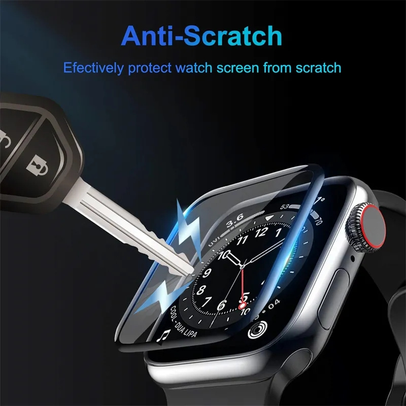 Soft Glass For Apple Watch Scr - огляд і ціна Watch Case Bumper