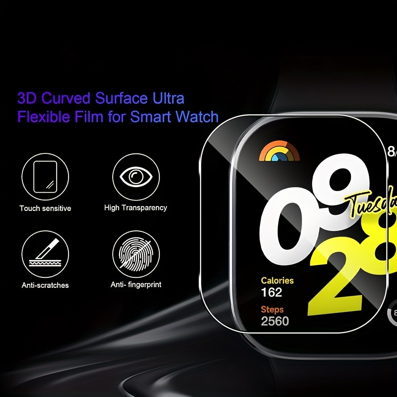 3-5Pcs Premium Tempered Glass  - огляд і ціна Watch Face Protector
