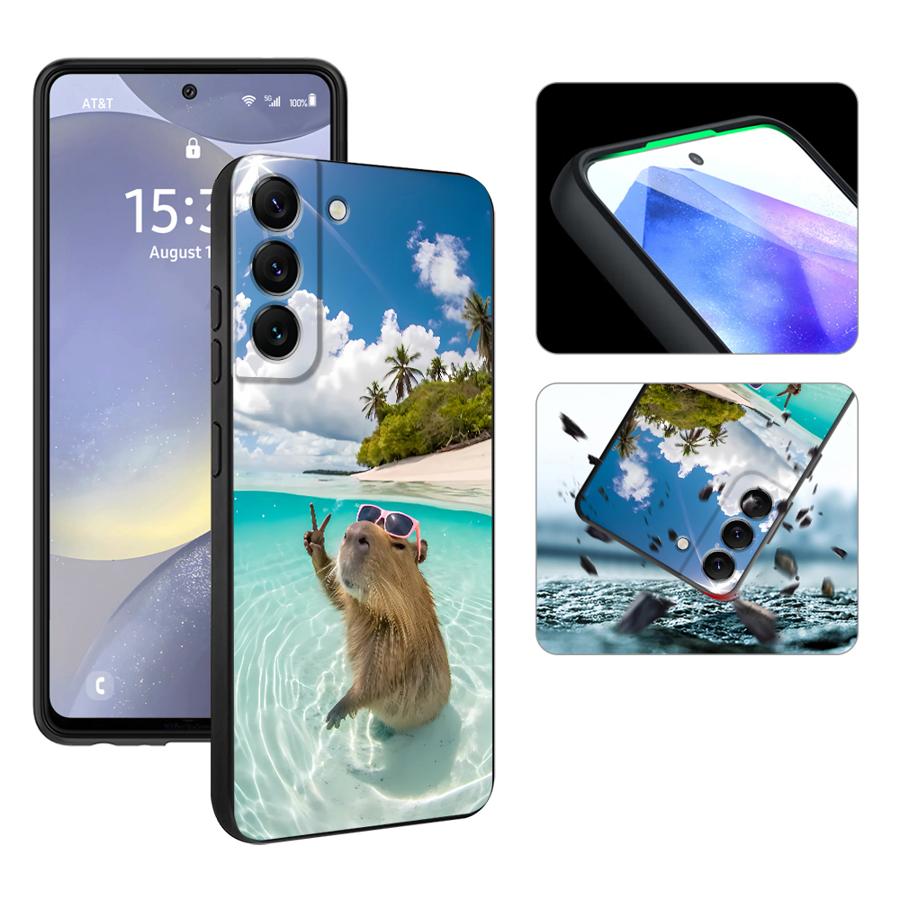Vacation Capybara Case for Sam - огляд і ціна Samsung Galaxy A55