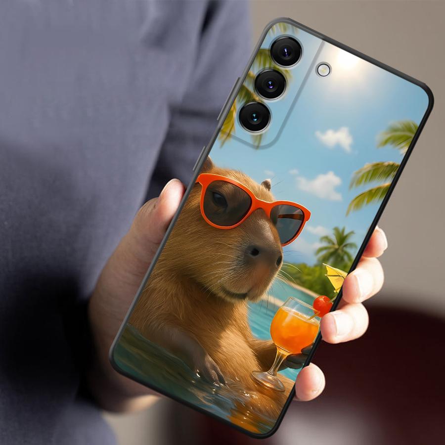 Vacation Capybara Case for Sam - огляд і ціна Samsung Galaxy A55
