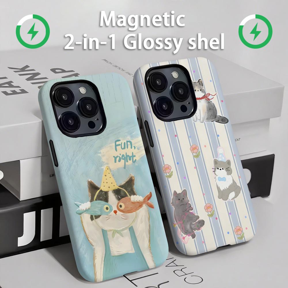 Cute cats and dogs  Phone Case - огляд і ціна Apple Iphone 16