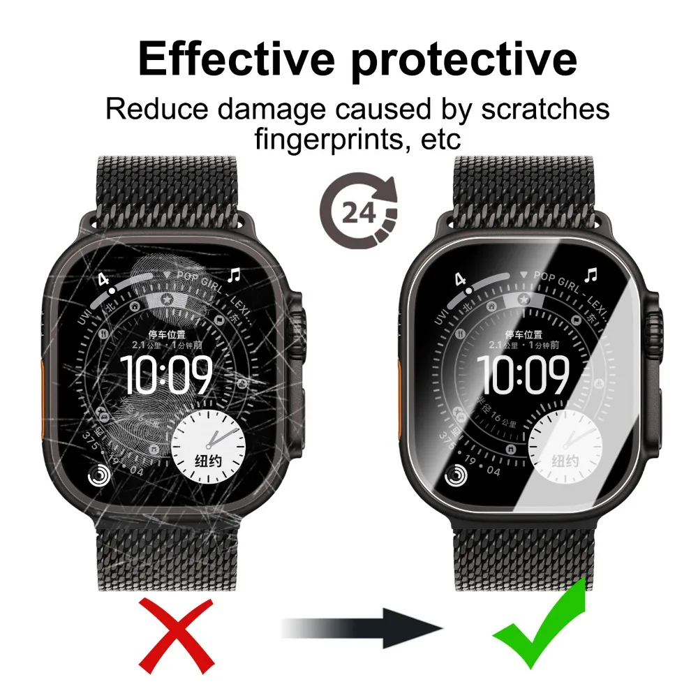 Positioning Films Tempered Gla - огляд і ціна Watch Case Bumper