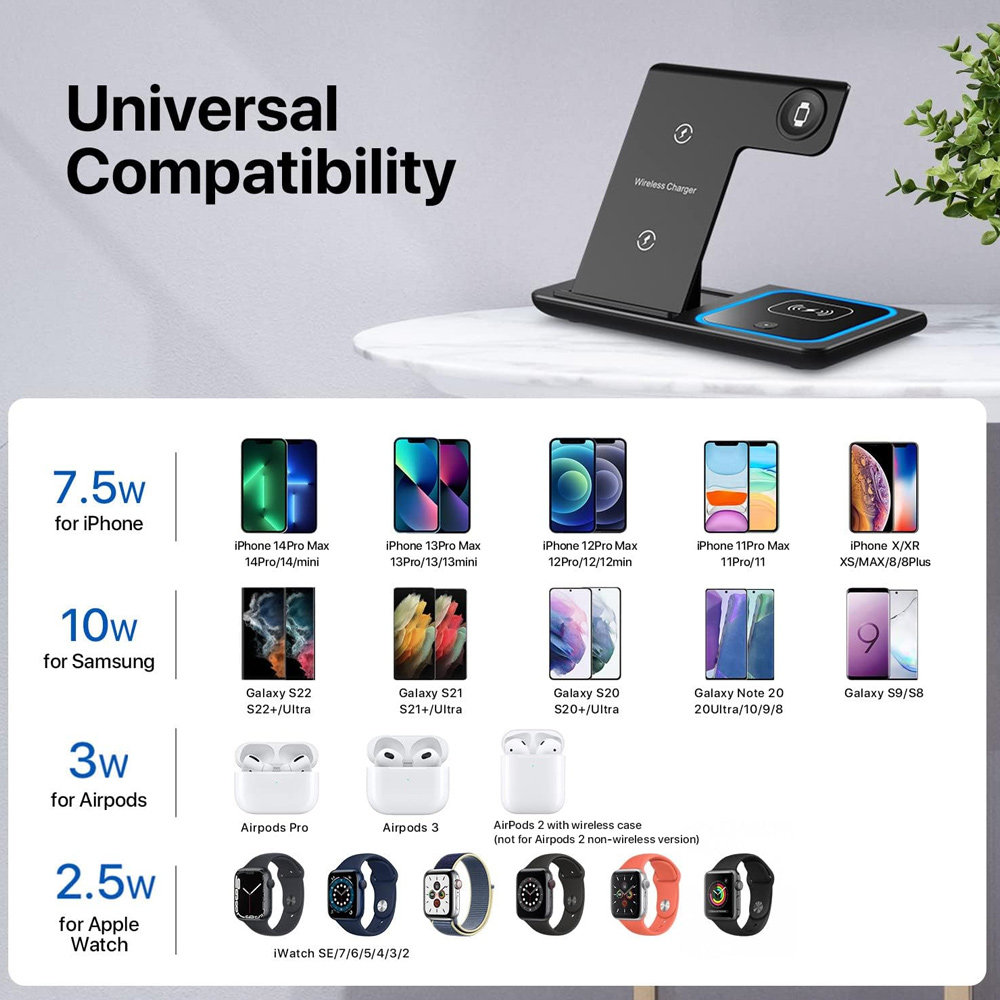 Wireless Charger Holder Stand  - огляд і ціна Smartwatch Ac