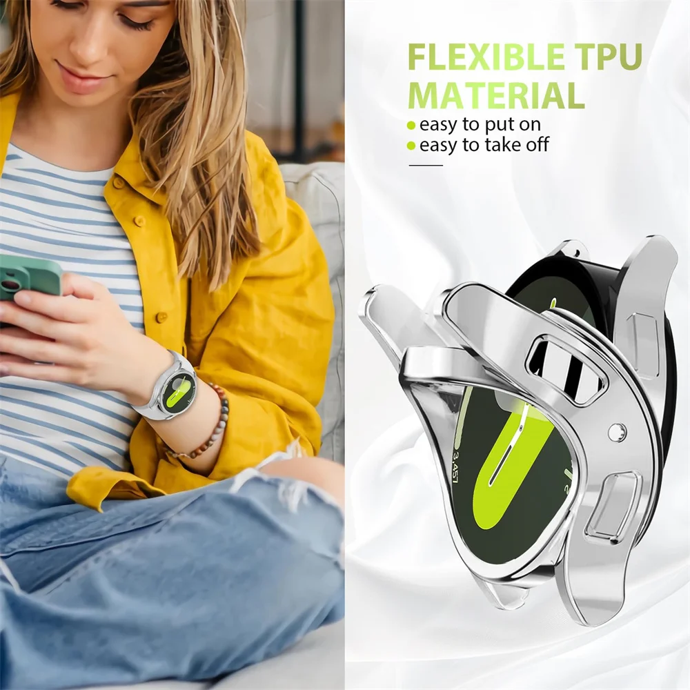 New Plating TPU Case for Samsu - огляд і ціна Accessories For Galaxy Watch 5