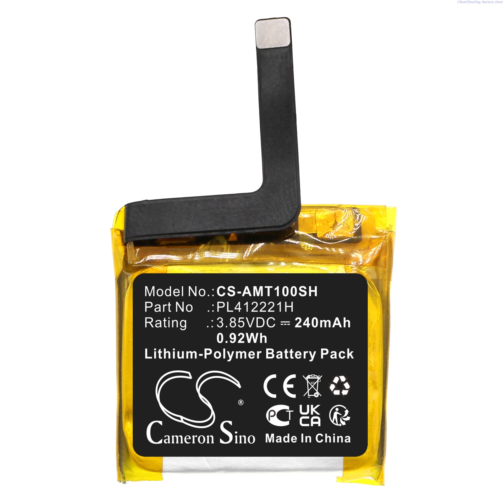 Cameron Sino 3.85V 240mAh Repl - огляд і ціна Smartwatch A1914