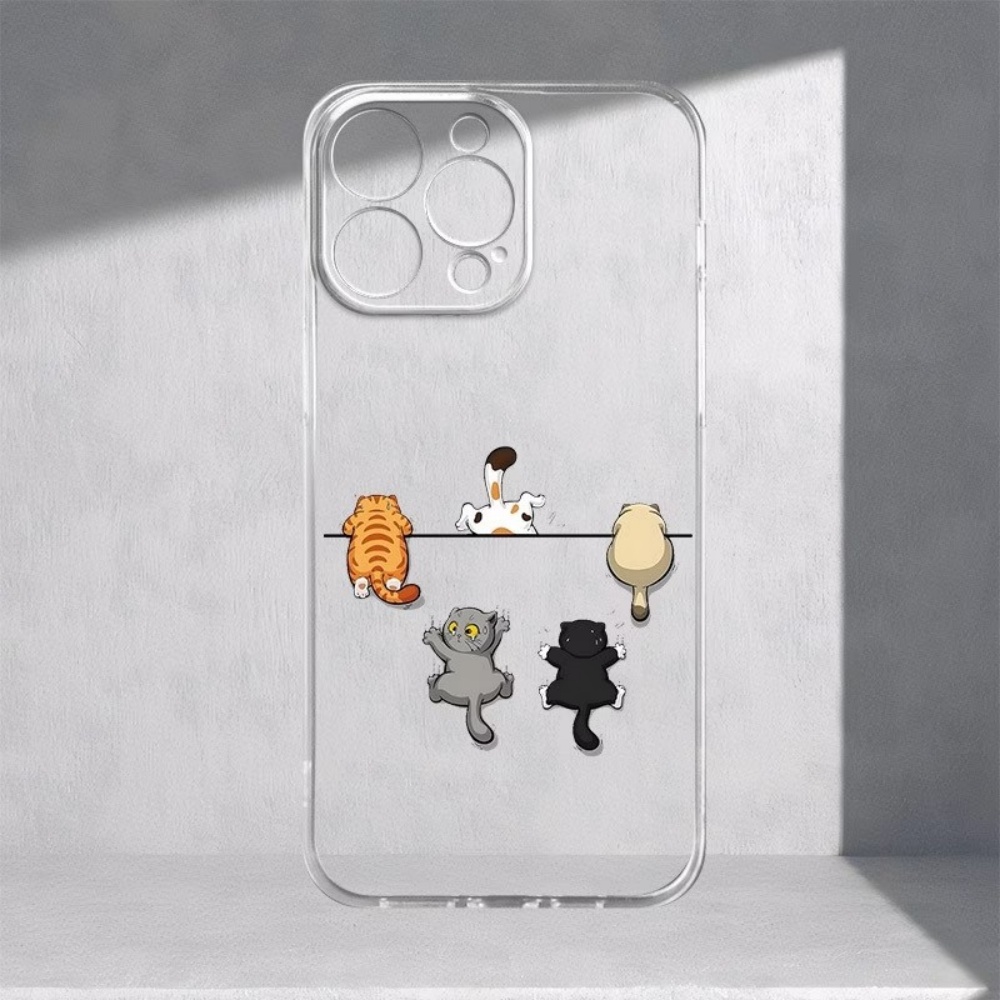 Five Cute Cat Pattern Phone Ca - огляд і ціна Apple Iphone 16