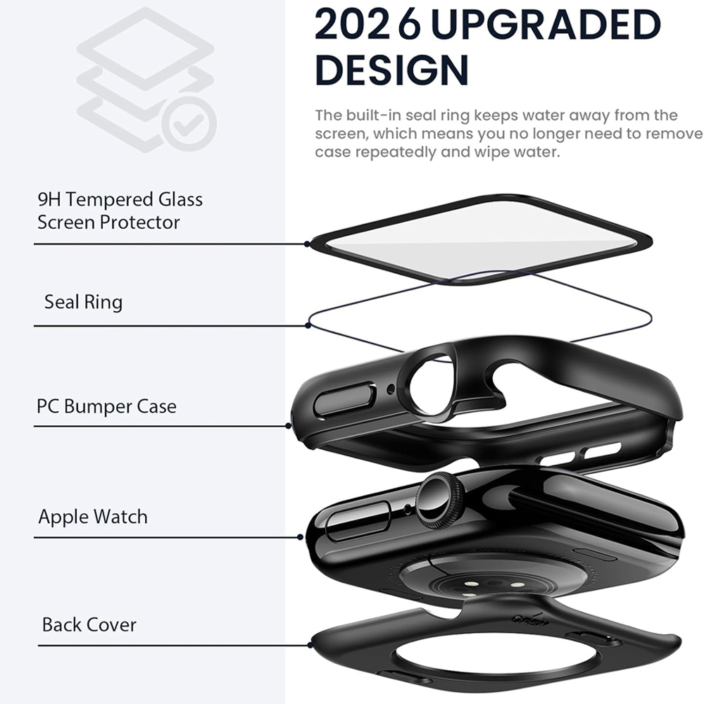 360 Protective Case for Apple  - огляд і ціна Smartwatch Watch Accessories For Women