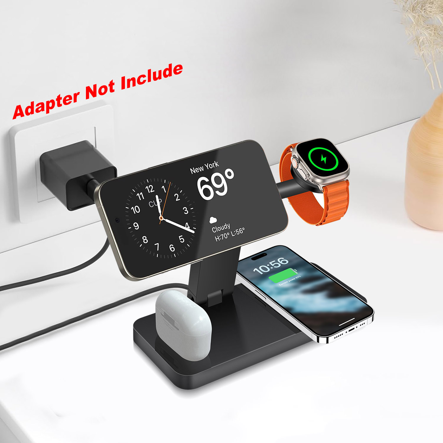 4 in 1 Magnetic Wireless Charg - огляд і ціна Smartwatch Ac