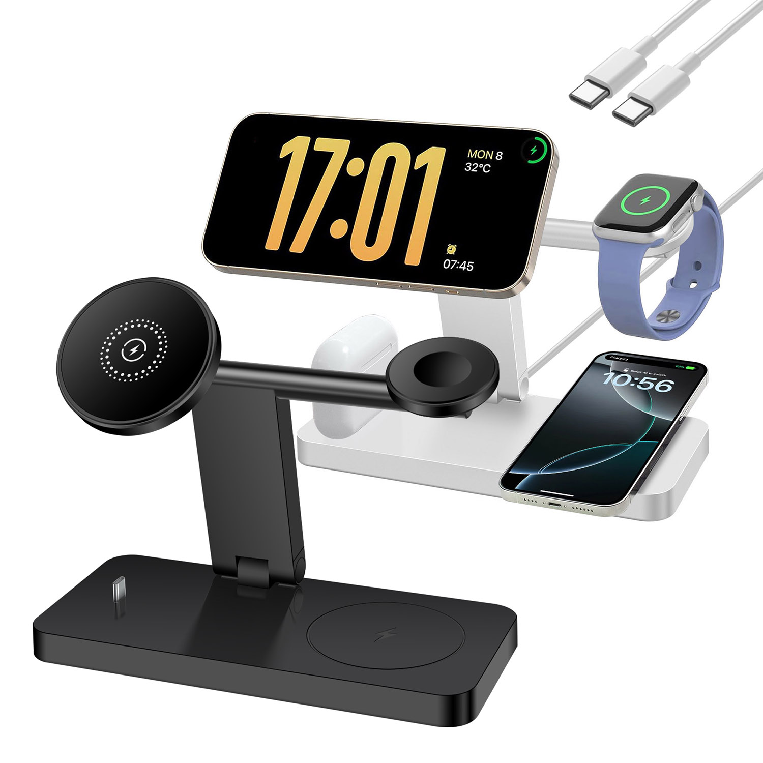4 in 1 Magnetic Wireless Charg - огляд і ціна Smartwatch Ac