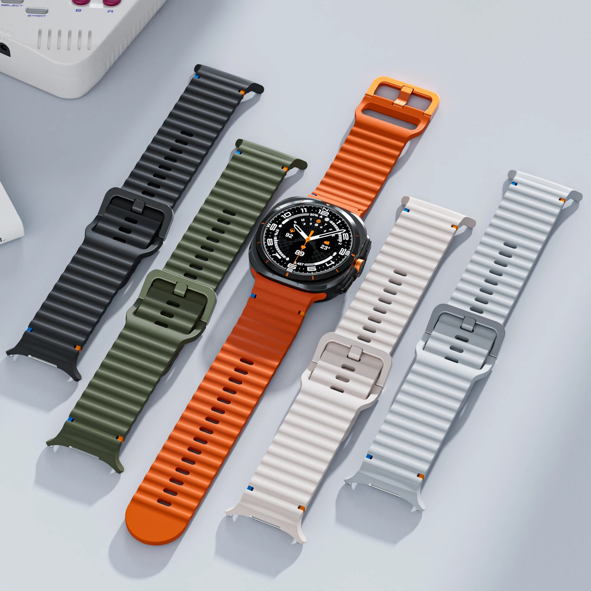 Original Silicone Band for Sam - огляд і ціна Samsung Smartwatch Ultra Accessories
