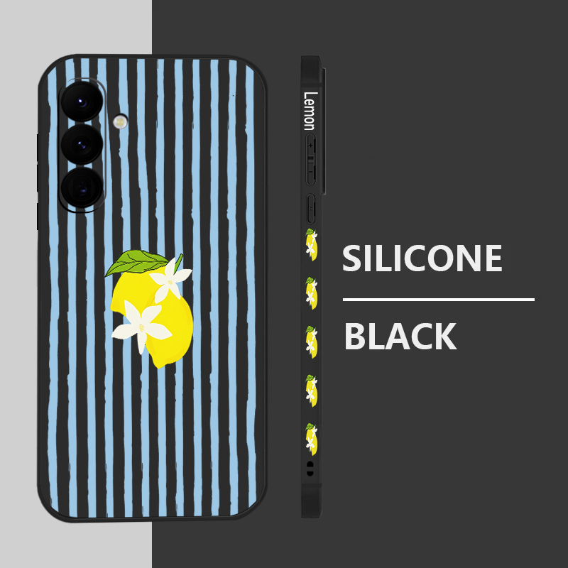Stripe Lemon Print TPU Phone C - огляд і ціна Samsung Galaxy A55