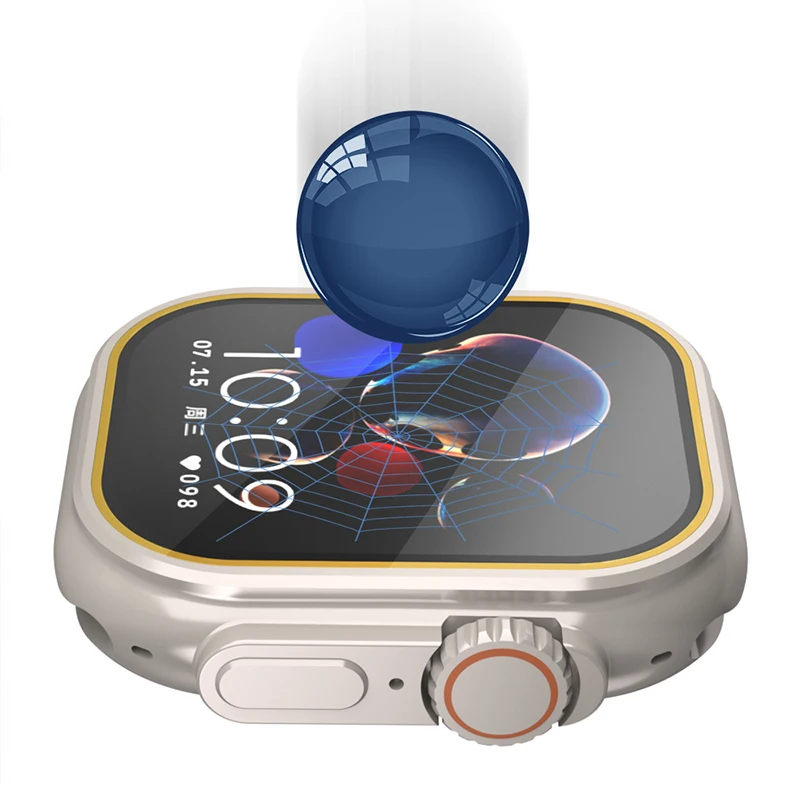 Tempered Glass Film for Apple  - огляд і ціна Smartwatch Watch Accessories For Women