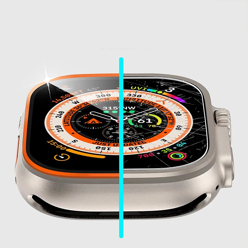 Tempered Glass Film for Apple  - огляд і ціна Smartwatch Watch Accessories For Women