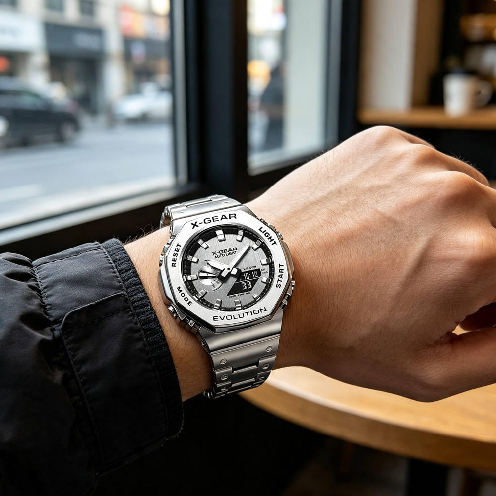 X-GEAR Dual Display Digital Sp - огляд і ціна Smartwatch Touch